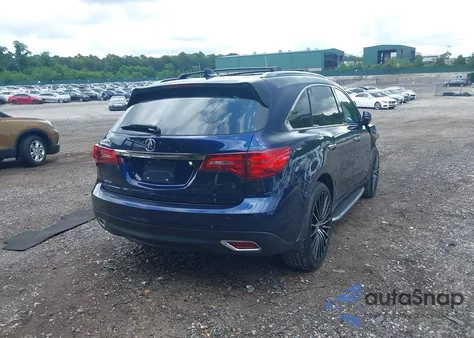 2014 Acura Mdx Technology Package z USA, uszkodzony, nr VIN 5FRYD4H44EB004677